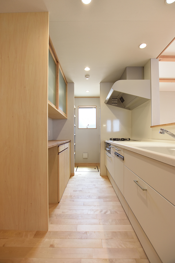大山A棟キッチン写真|株式会社未来住建