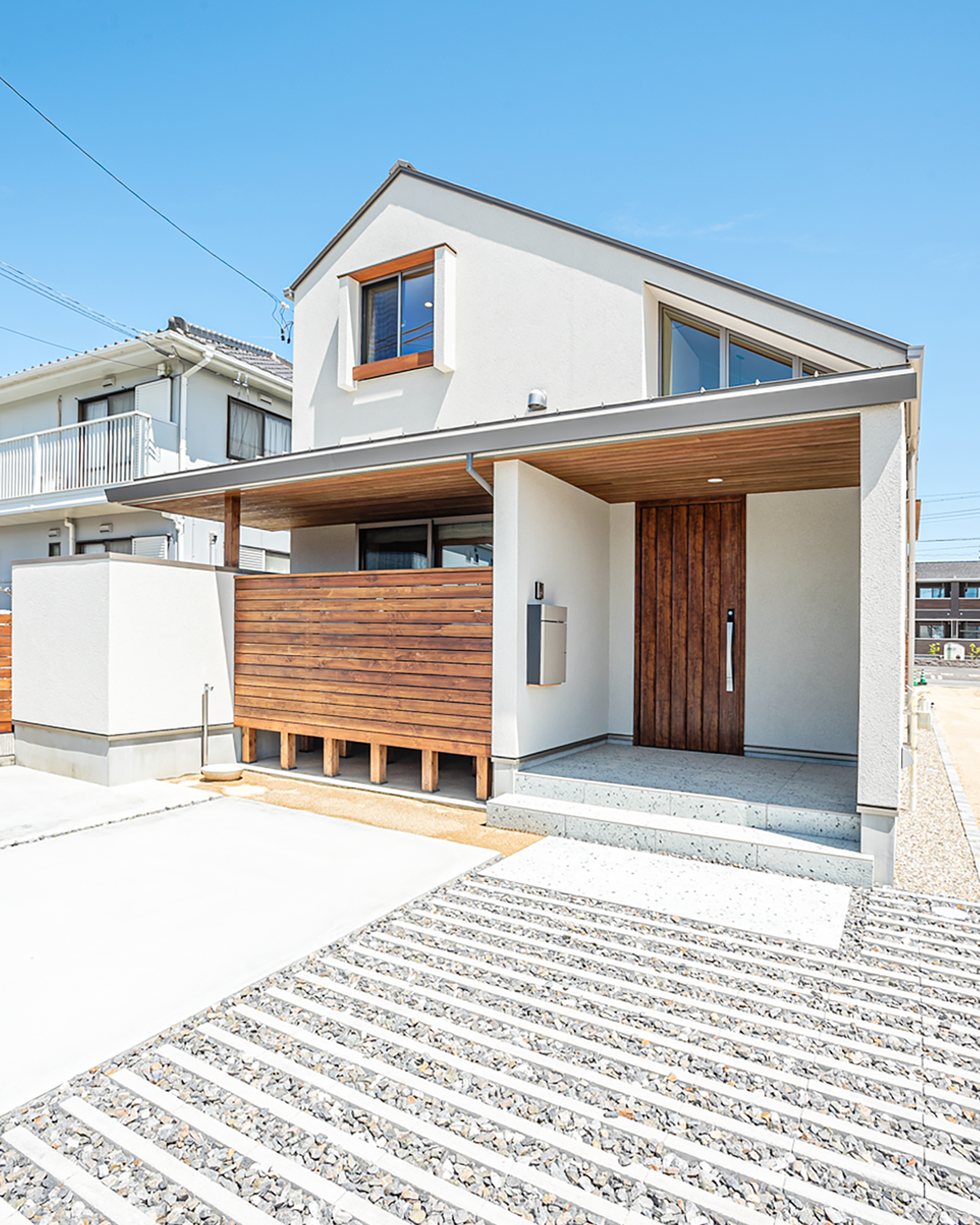 モデルハウス「明日家」外観写真|株式会社未来住建|安城市|注文住宅・マンションリフォーム・定期借地権付分譲