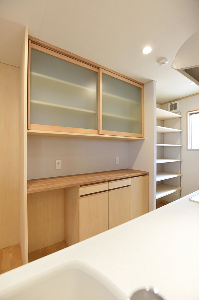 大山A棟カップボード写真|株式会社未来住建